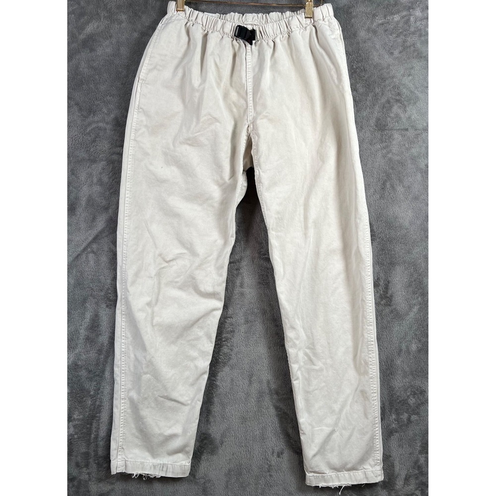 Gramicci Pants Mens Large 29x31 Khaki Belted Outdoor Hiking Climbing Gorp USA